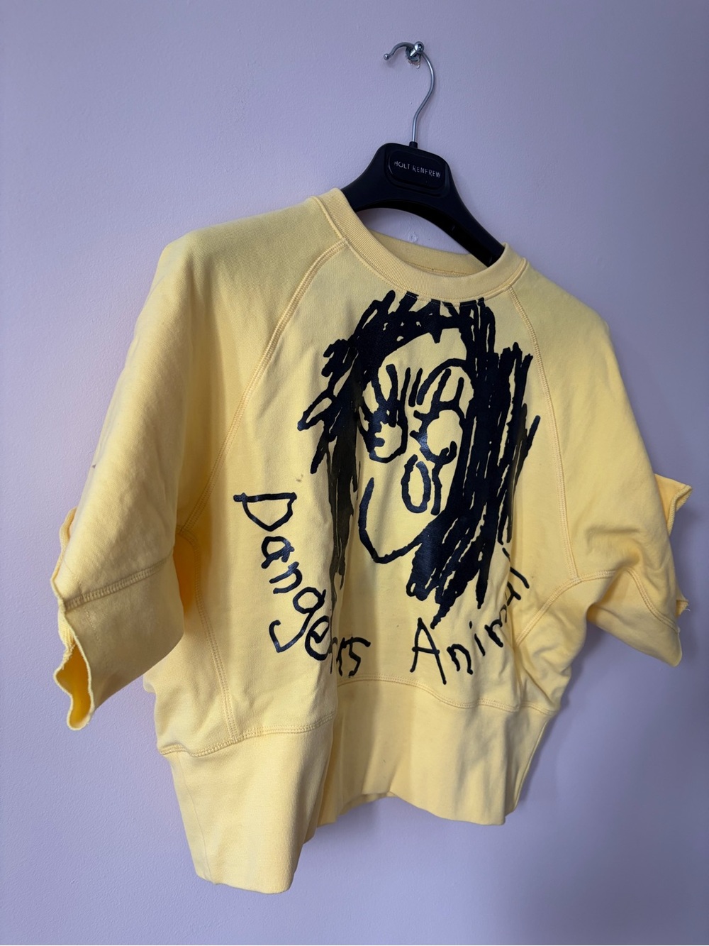 Vivienne Westwood Yellow Sweater with Navy Label - Picture 2 of 8